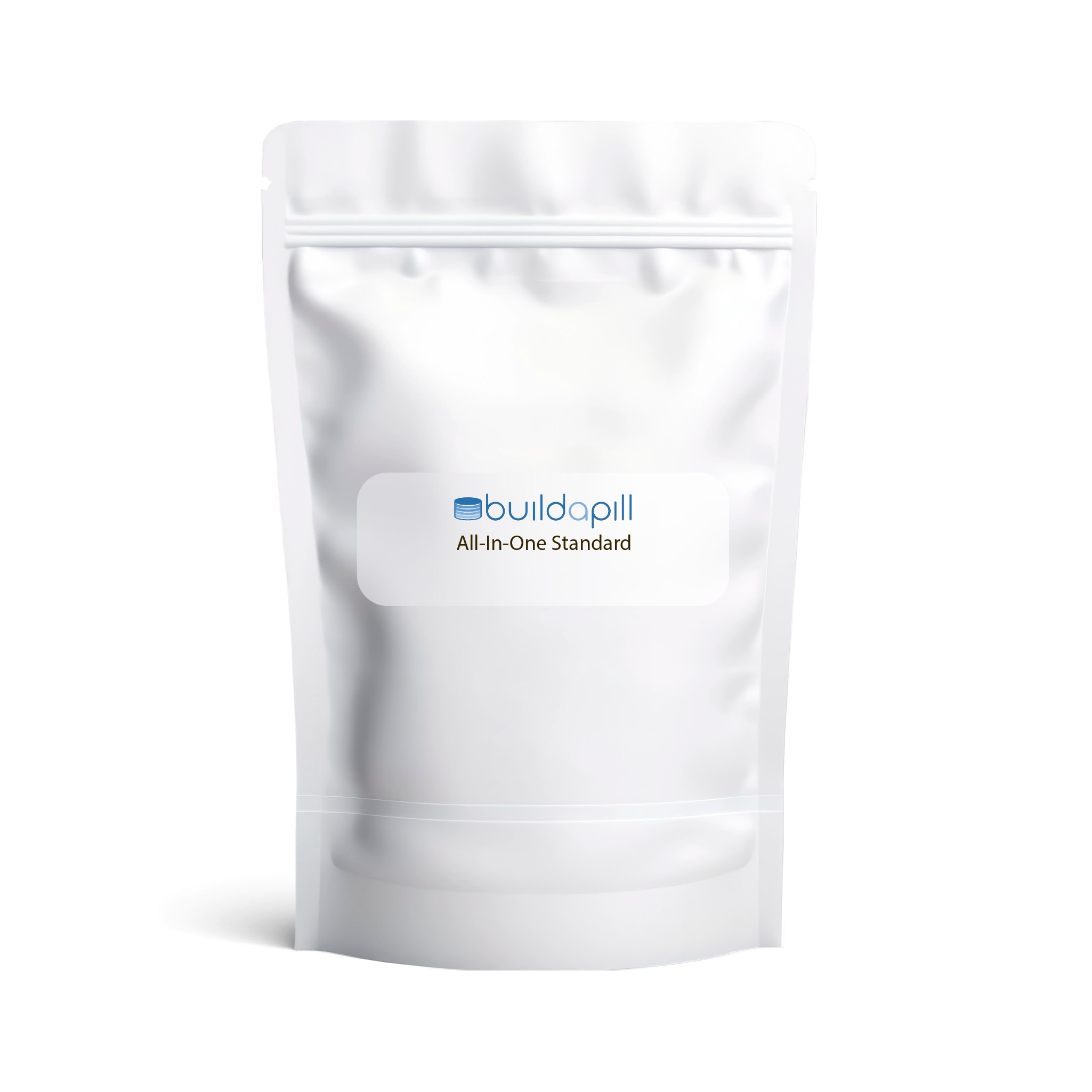 All In One Standard Pre mixed Excipient Blend-White-Pouch-Bag-BuildaPill